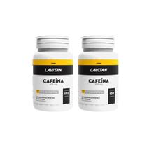 Kit 2 Cafeína - 2x100 cápsulas Lavitan Cimed Especificação : sem sabor