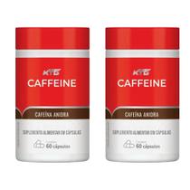 Kit 2 Cafeina Anidra 60 Cápsulas Katigua