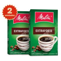 Kit 2 Cafés Melitta Extra Forte Vácuo 250g