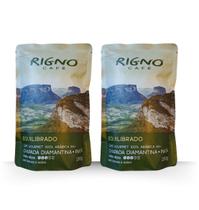 kit 2 Cafés Rigno Gourmet Equilibrado 83pts Torrado E Moído 500g kit 2 Cafés Rigno Gourmet Equilibrado 83pts Torrado E Moído 500g
