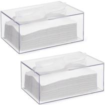 Kit 2 Caixa Com Tampa Articulável Acrílica Papel Toalha Lenço Interfolhado Banheiro Lavabo Consultorio Dentista Arthi Kit 2 Caixa Com Tampa Articulável Acrílica Papel Toalha Lenço Interfolhado Banheiro Lavabo Consultorio Dentista Arthi
