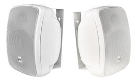 Kit 2 Caixa De Som Ambiente Passiva 5 " 300W Branca K5 K