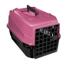 Kit 2 Caixa De Transporte N3 Para Cães E Gatos Grande Rosa