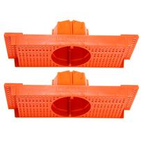 Kit 2 Caixa Luz Suporte P/ Laje Octogonal 27, 30cm Plasled Kit 2 Caixa Luz Suporte P/ Laje Octogonal 27, 30cm Plasled