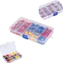 Kit 2 Caixa Organizadora Multiuso 15 Divisórias Moduláveis Com Tampa Pesca Costura Joia Brinco