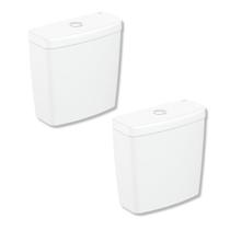 Kit 2 Caixa para Acoplar 6 Litros Parati Logasa Kit 2 Caixa para Acoplar 6 Litros Parati Logasa
