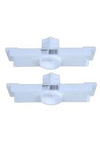 Kit 2 Caixa Passagem Embutir Spot Led Laje Plafon 5w Mr16