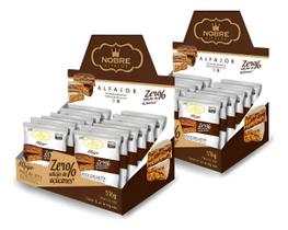 Kit 2 Caixas Alfajor Nobre Zero Açúcar Chocolate Meio Amargo Kit 2 Caixas Alfajor Nobre Zero Açúcar Chocolate Meio Amargo