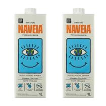 Kit 2 caixas bebida de aveia naveia original 1l alternativa vegetal prática e equilibrada Kit 2 caixas bebida de aveia naveia original 1l alternativa vegetal prática e equilibrada