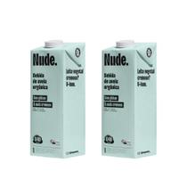 Kit 2 caixas bebida vegetal de aveia orgânica nude cremoso 1l suave, encorpada e versátil Kit 2 caixas bebida vegetal de aveia orgânica nude cremoso 1l suave, encorpada e versátil