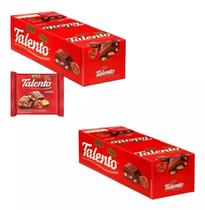 Kit 2 Caixas Chocolate Mini Talento Avelãs 15un 25g - Garoto