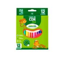 Kit 2 Caixas De 12 Un Lápis Mini Lápis De Cor Infantil
