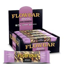 Kit 2 Caixas de Barra de Nuts Dark Cranberry Flowbar 30g 12un