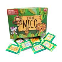 Kit 2 Caixas de Jogos 2 em 1 Mico e Memória com Bichinhos