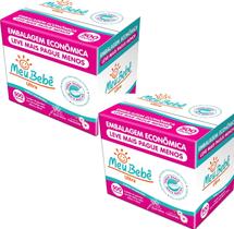 Kit 2 Caixas de Lenços Umedecidos Meu Bebe Utra 1000 Lenços Hipoalergenicos Kit 2 Caixas de Lenços Umedecidos Meu Bebe Utra 1000 Lenços Hipoalergenicos