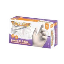Kit 2 caixas de luvas descartavél Talge com pó /Tam P - 200UNI