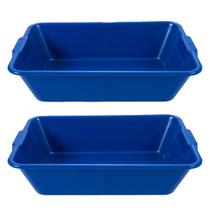 Kit 2 Caixas de Massa Azul 20 litros Afort