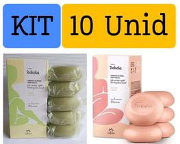Kit 2 caixas de sabonete Natura Tododia Alecrim e sálvia e Tâmara e Canela total 10 Unidades