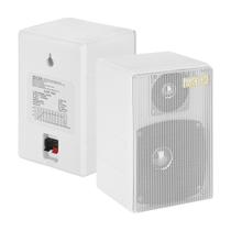 Kit 2 Caixas De Som Ambiente Passivas 4 Polegadas 40w Branca CSR-75M CSR