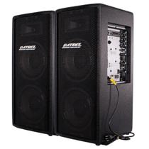 Kit 2 Caixas de Som Ativa Dupla DATREL AT8X2 8” 150W Bluetooth