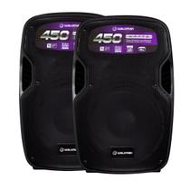 Kit 2 Caixas de Som Ativo 12" Amplificada Waldman RC-450X 450w Bluetooth