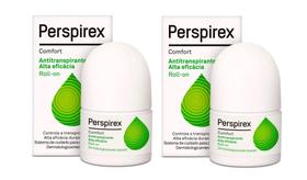 Kit 2 caixas Desodorante Antitranspirante Roll-On Perspirex Comfort com 20ml - Daudt