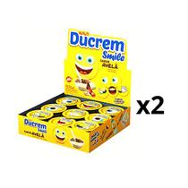 Kit 2 Caixas Ducrem Doce de Avelã Vem com Adesivo de Emoji