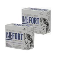 Kit 2 Caixas Imefort Cabelos E Unhas 60Cps - La San Day Kit 2 Caixas Imefort Cabelos E Unhas 60Cps - La San Day