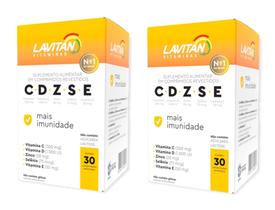 Kit 2 caixas Lavitan CDZSE Mais Imunidade 30 Comprimidos - Cimed