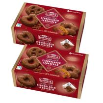 Kit 2 Caixas Pão de Mel Alemão Lambertz 500g Schokoladen Lebkuchen Premium