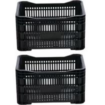 Kit 2 Caixas plásticas para hortifruti 31 x 34 x 55 cm - Caixaplast