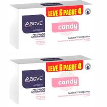 Kit 2 Caixas Sabonete Em Barra Above Woman Candy 6 Und 75g