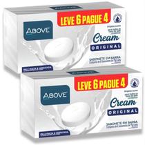 Kit 2 Caixas Sabonete Em Barra Above Woman Cream Original 6 Und 75g