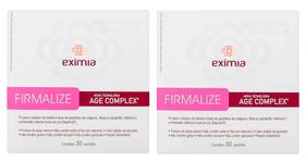 Kit 2 caixas Suplemento Firmador - FQM Eximia Firmalize Age Complex - 30 sachês - FQM MELORA