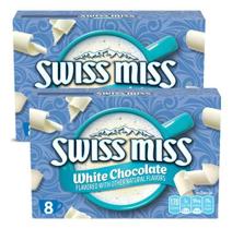 Kit 2 Caixas Swiss Miss Chocolate Branco 313G Whte Chocolate