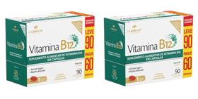 Kit 2 caixas Vitamina B12 750mg 90 Cáps Softgel La San-day