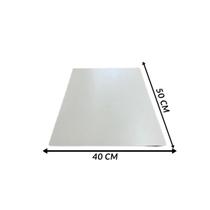 Kit 2 Cakeboard Retangular 40 x 50 Cm 3mm Mdf Branco