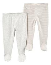 Kit 2 Calça Carters Bebê Algodão -