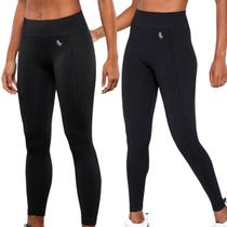 Kit 2 Calça Feminina Legging Sport Max Lupo Esportiva Fitness Original Kit 2 Calça Feminina Legging Sport Max Lupo Esportiva Fitness Original