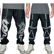 Kit 2 Calça Gringa Estampada Modelo Corta Vento Trapper Corta Vento 100% poliester Jogger