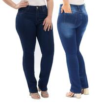 kit 2 Calça Jeans Feminina Com Lycra - ALMIX