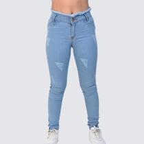 Kit 2 Calça jeans feminina slim infantil juvenil meninas 10 ao 16