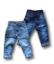 Kit 2 Calça Jeans Infantil Masculina Skinny