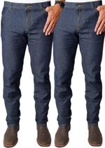 Kit 2 Calça Jeans Masculina Básica Barata Atacado Reforçada