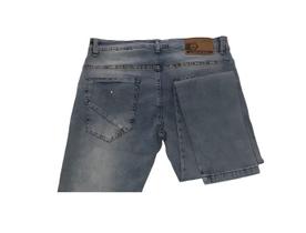 Kit 2 Calça Jeans Masculina Slim Clara Elastano Nº 40