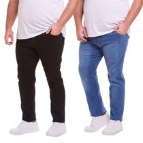 Kit 2 Calça Jeans Skinny Plus Size