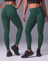 Kit 2 Calça Legging Feminina Cós Alto Academia Fitness