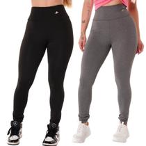Kit 2 Calça Legging feminina Fitness academia Kit 2 Calça Legging feminina Fitness academia