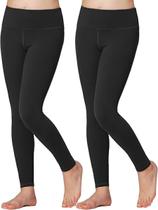 KIT 2 Calça Legging Juvenil Escolar Ginástica Dança veste 34 a 36