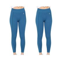 Kit 2 Calça Legging Sport Max Lupo - 71053 Tamanho:GGCor:Azul0770